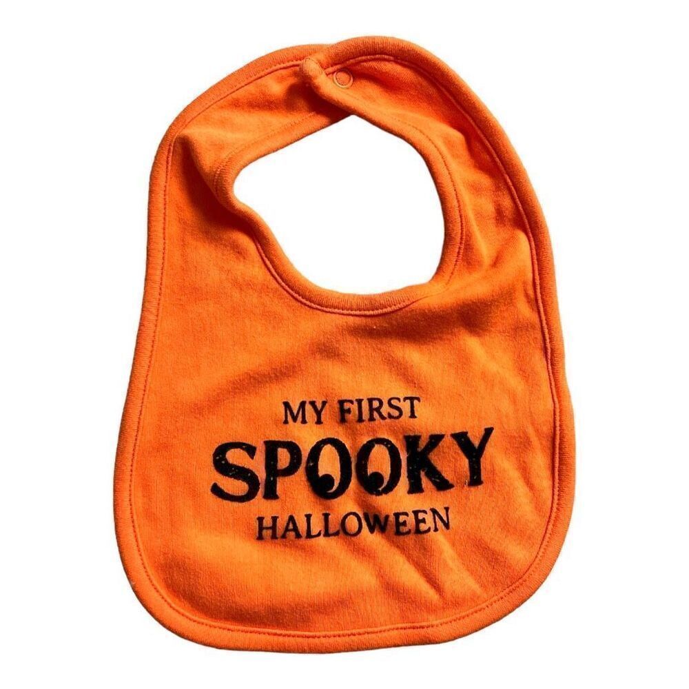 Baby Boys Girls Carters Just One You My First Spooky Halloween Teething Bib